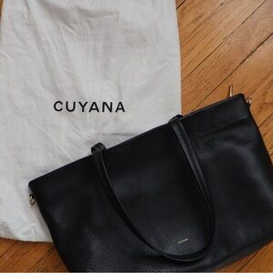 Cuyana Easy Tote Zipper WITH classic easy tote insert organizer